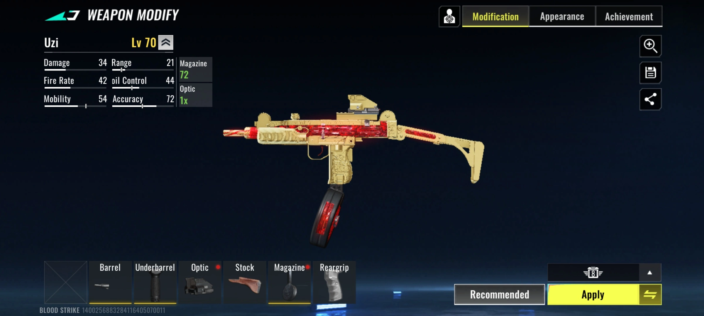 Uzi Attachment